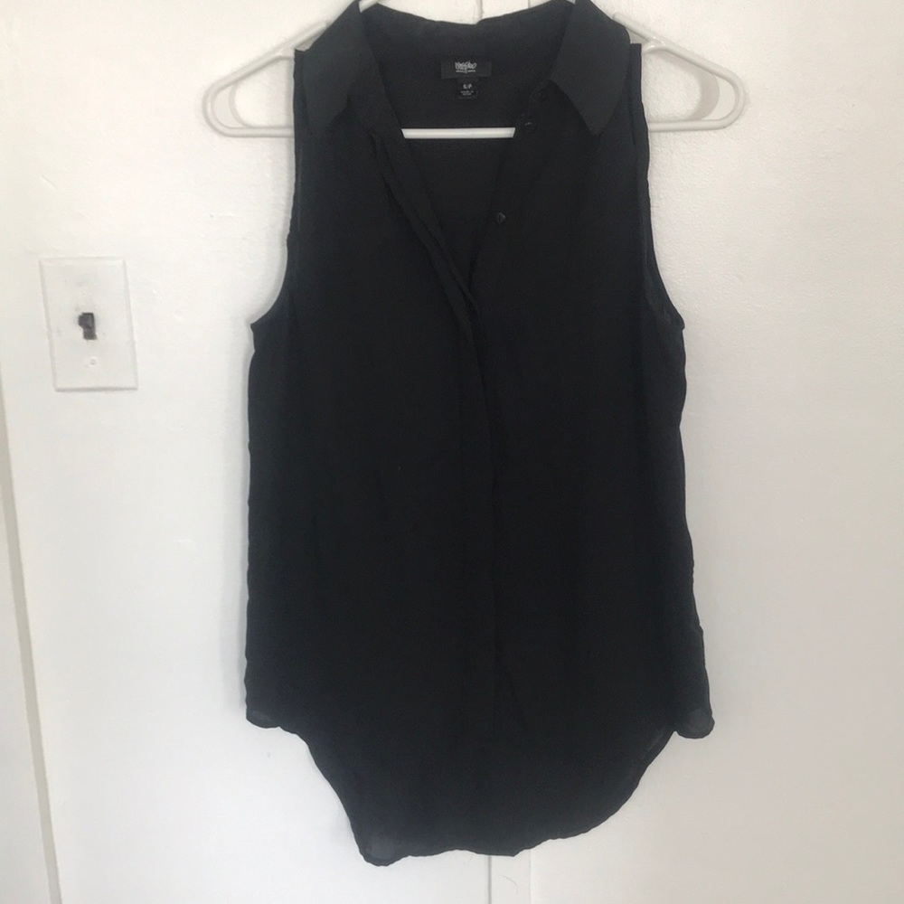 Button up tunic top